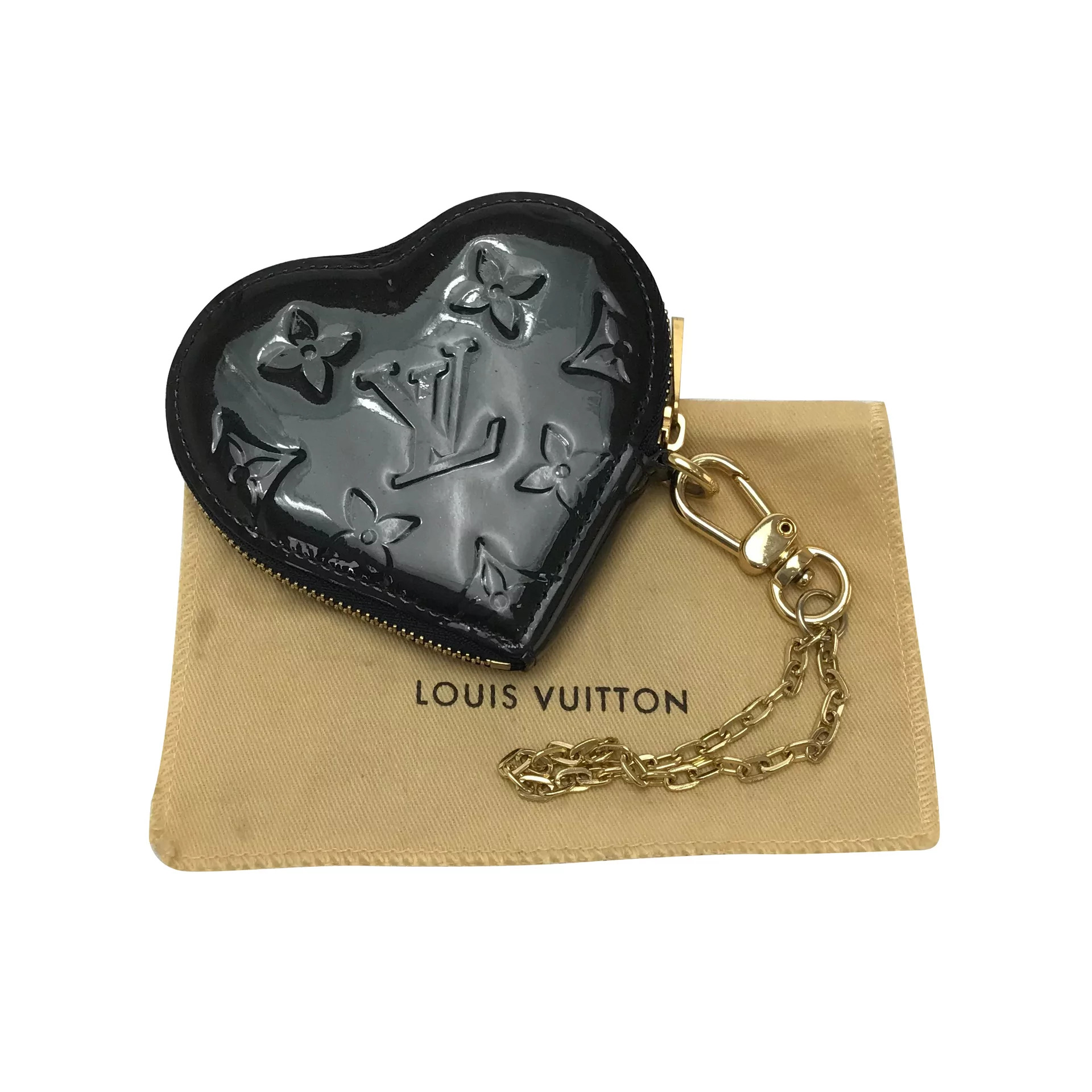 LOUIS VUITTON - Charmoso e lindo porta moedas executado