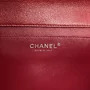 Bolsa Chanel Couro Caviar Vermelho
