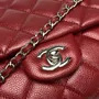 Bolsa Chanel Couro Caviar Vermelho