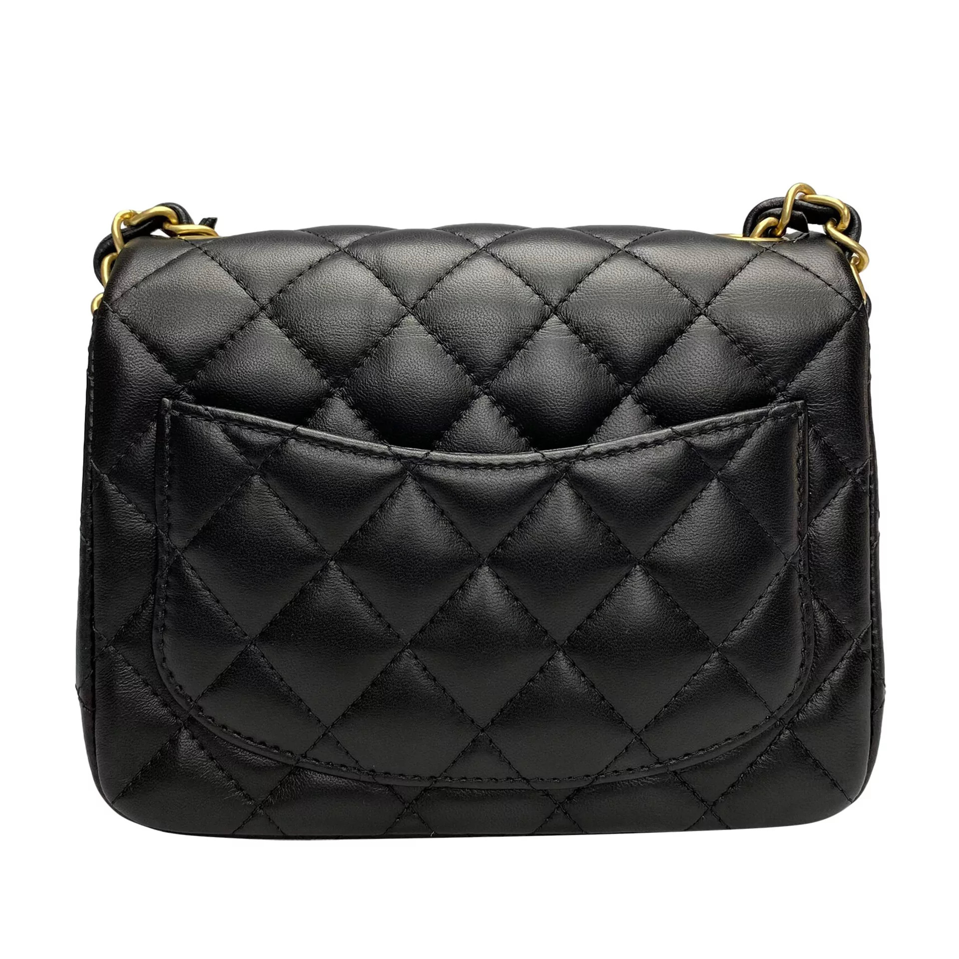 Bolsa Chanel Classic Flap Mini Preta