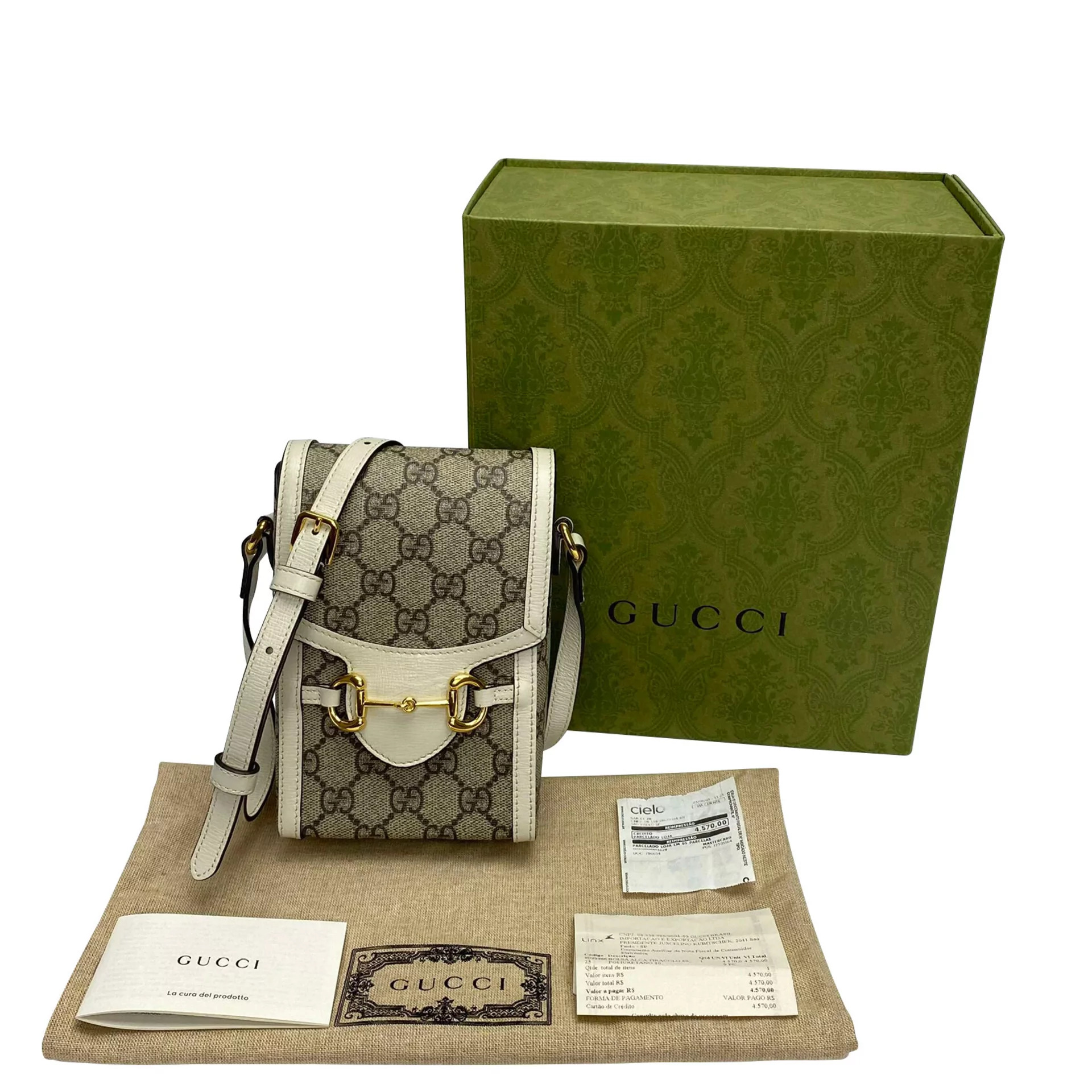 Bolsa Gucci Mini Horsebit 1955