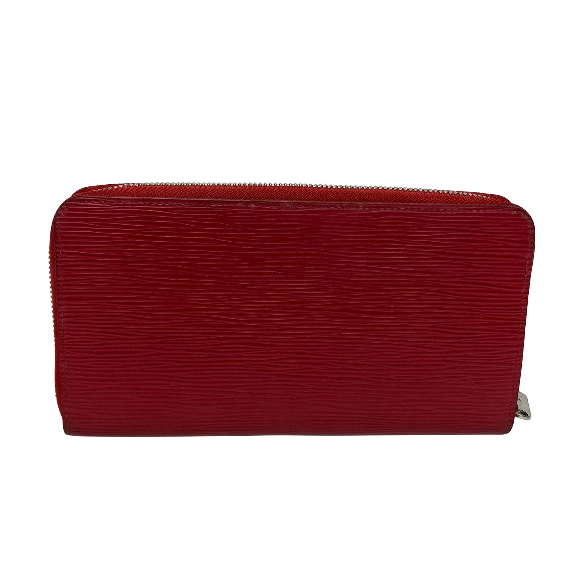 Carteira Louis Vuitton Couro Epi Vermelha 