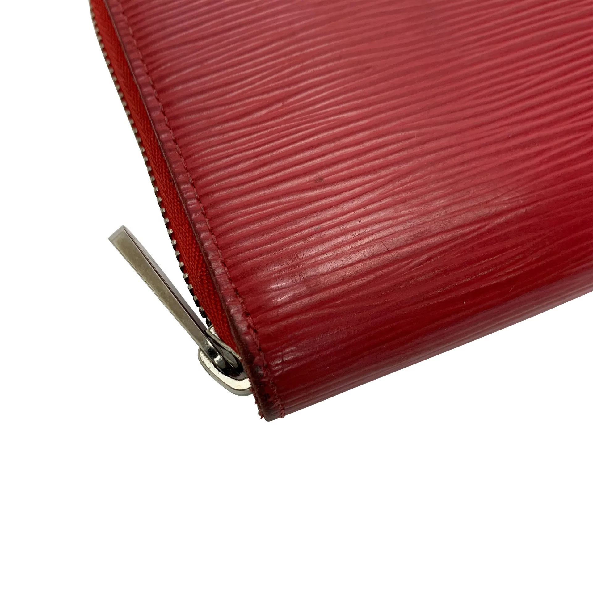Carteira Louis Vuitton Couro Epi Vermelha 