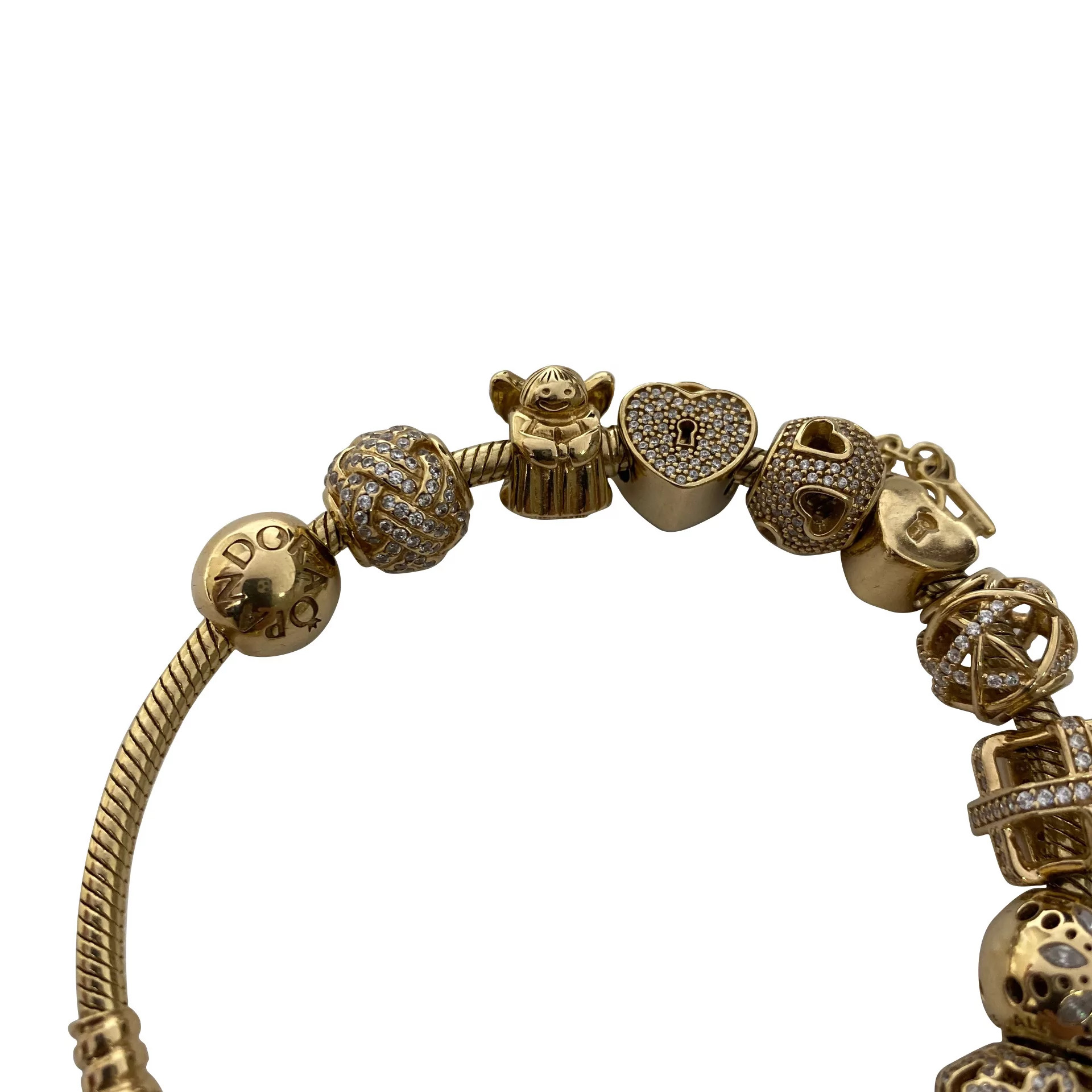 Bracelete Pandora Ouro 14K