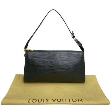 Bolsa Louis Vuitton Pochette Accessoires Couro Epi Preto