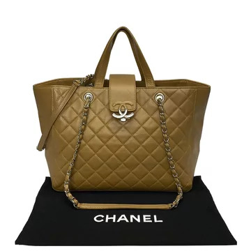 Bolsa Chanel CC Box Shopping Tote