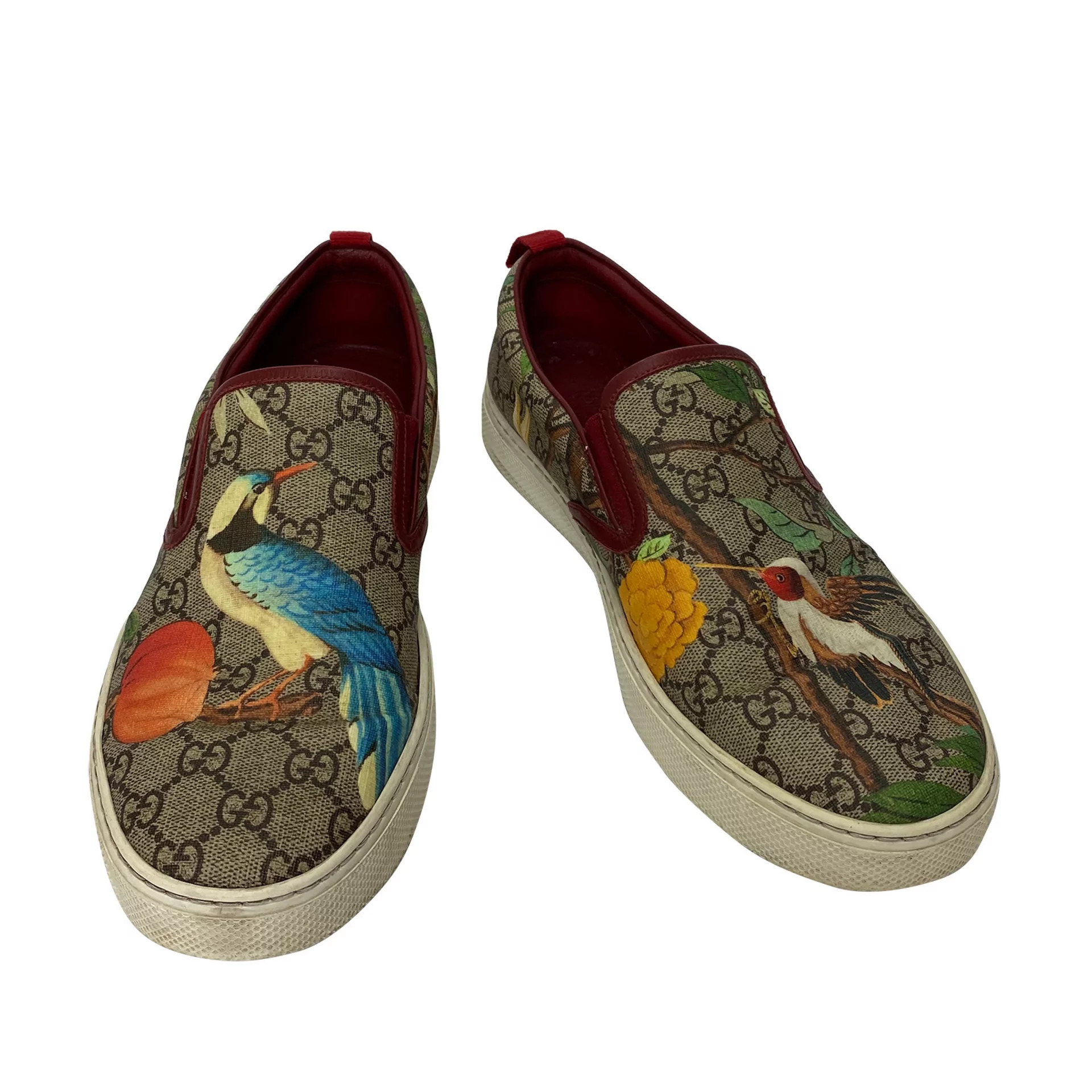 Tênis Gucci Tian Bird Slip On 