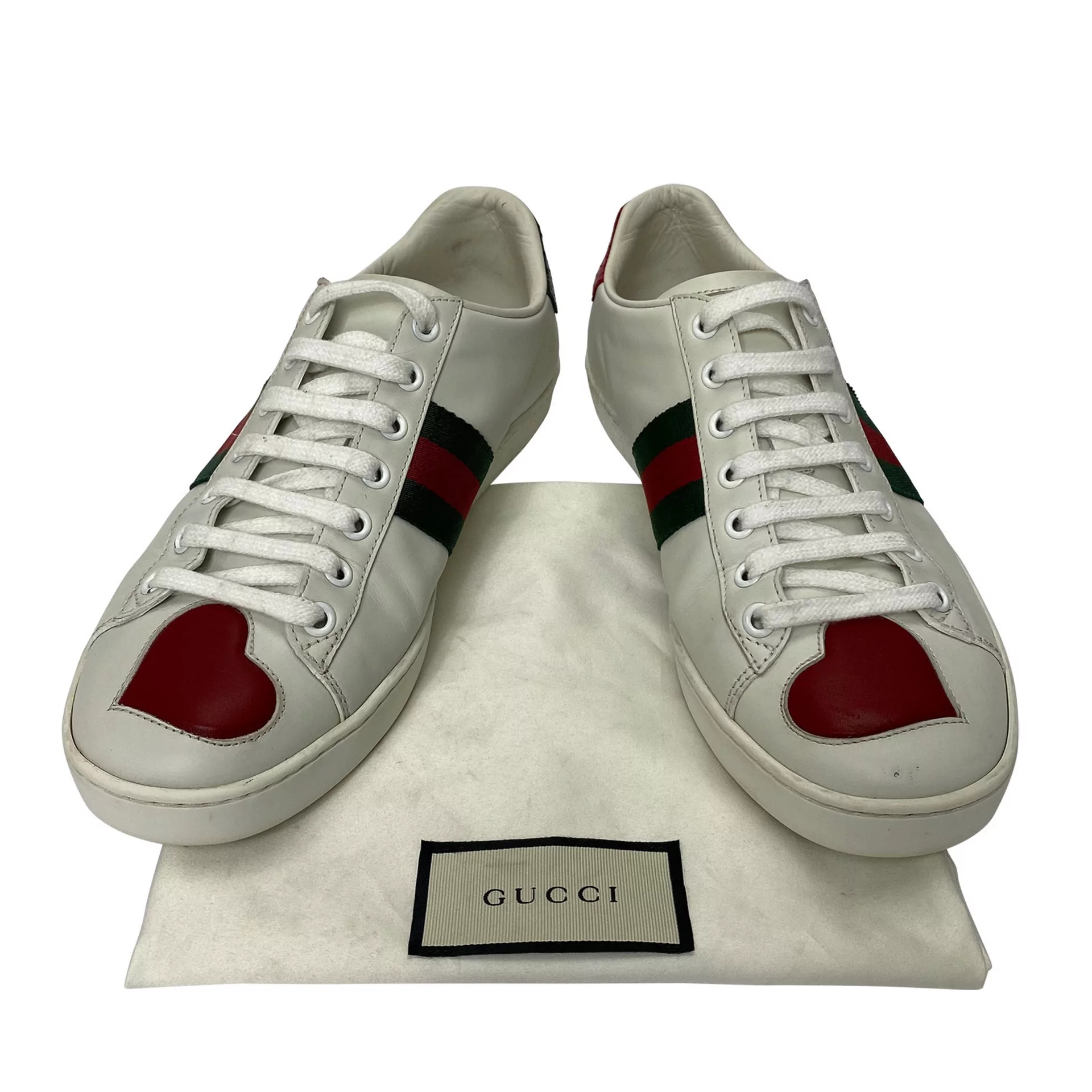 Tênis Gucci Ace Heart 