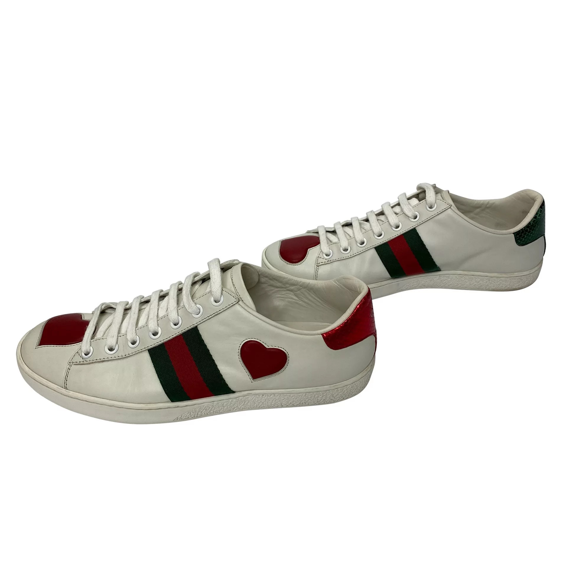 Tênis Gucci Ace Heart 