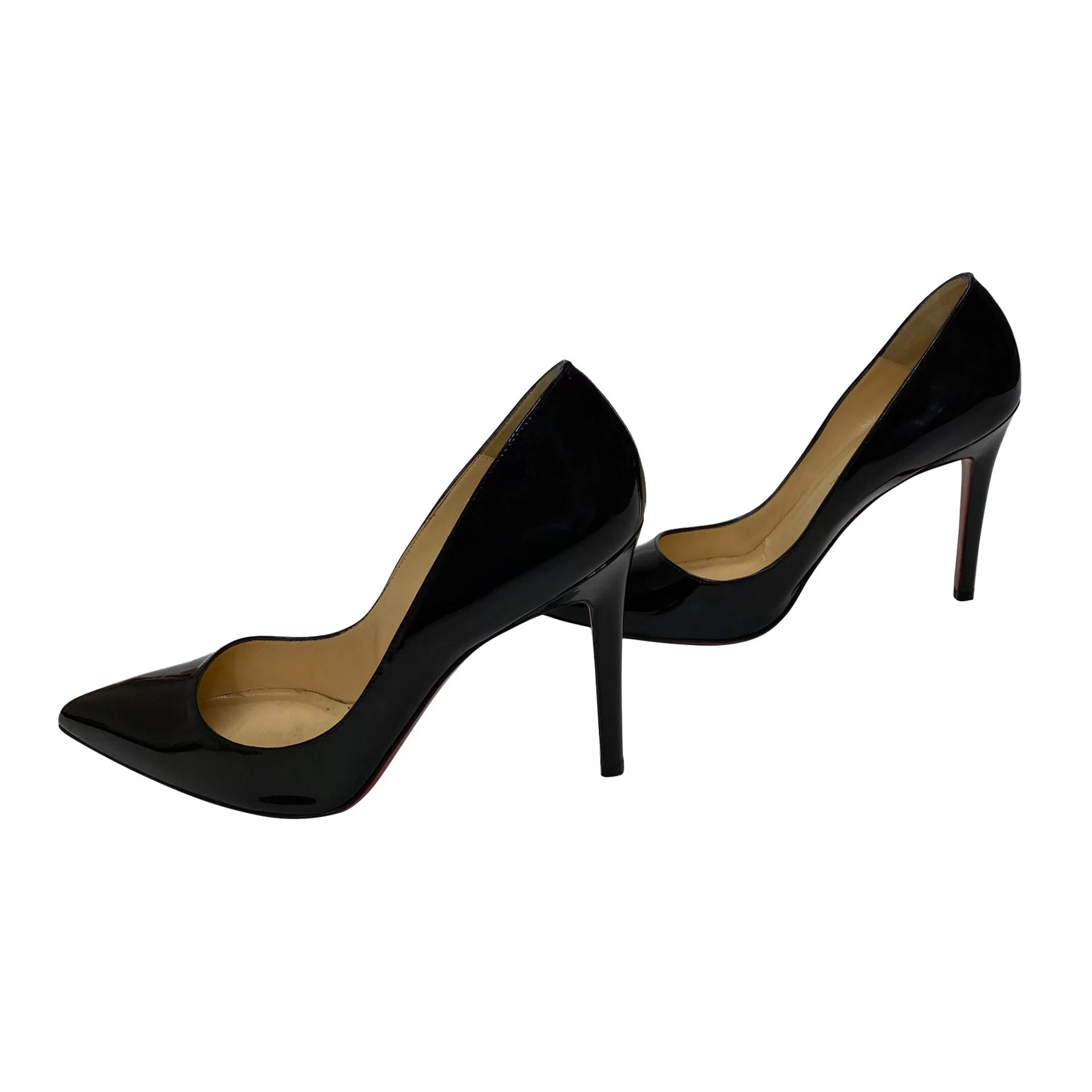 Sapato Christian Louboutin Pigalle 100 Preto