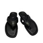 Chinelo Gucci Couro Preto