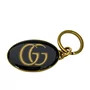 Chaveiro Gucci 'Duplo G' Preto