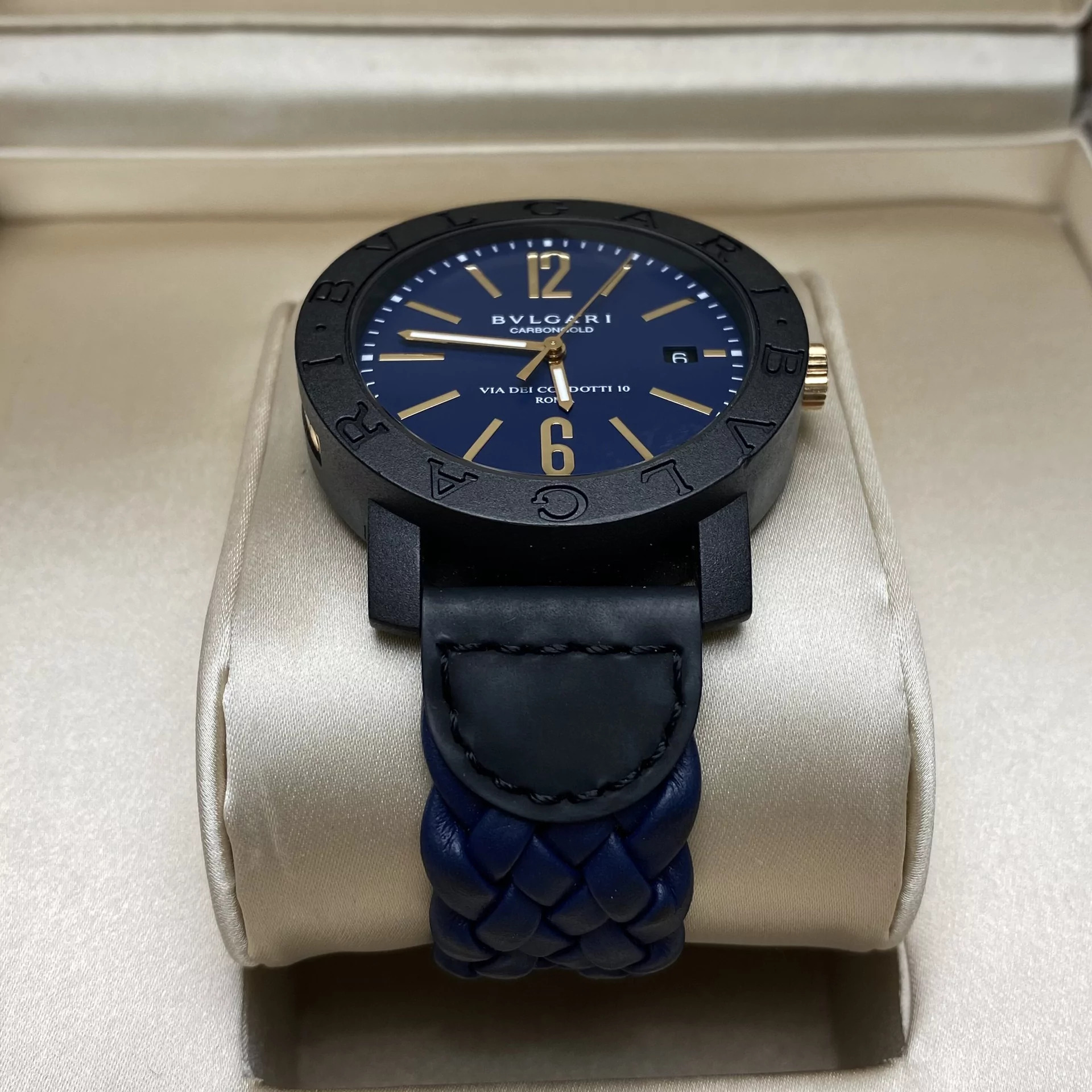 Relógio Bvlgari Carbon Gold