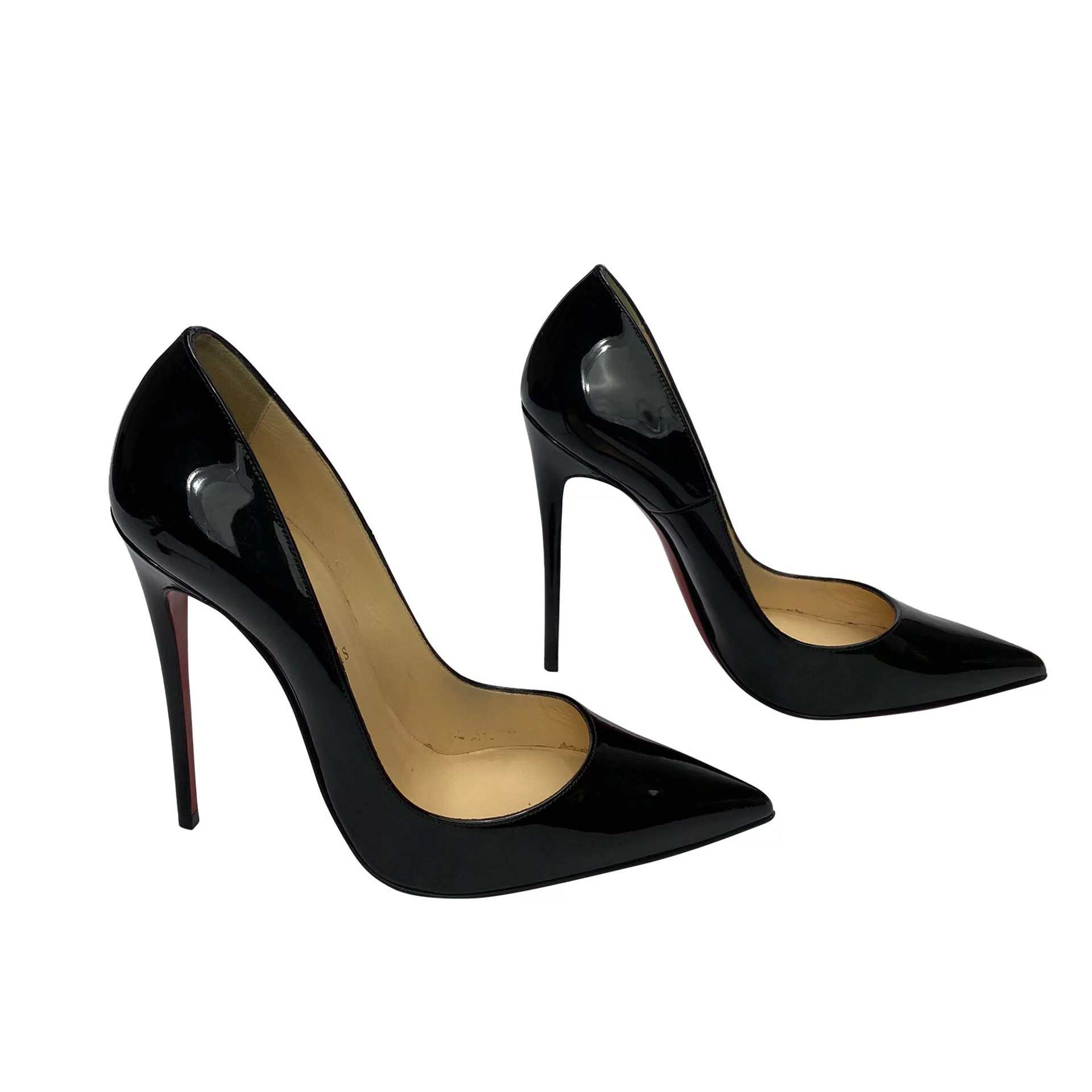 Scarpin Christian Louboutin So Kate Verniz Preto