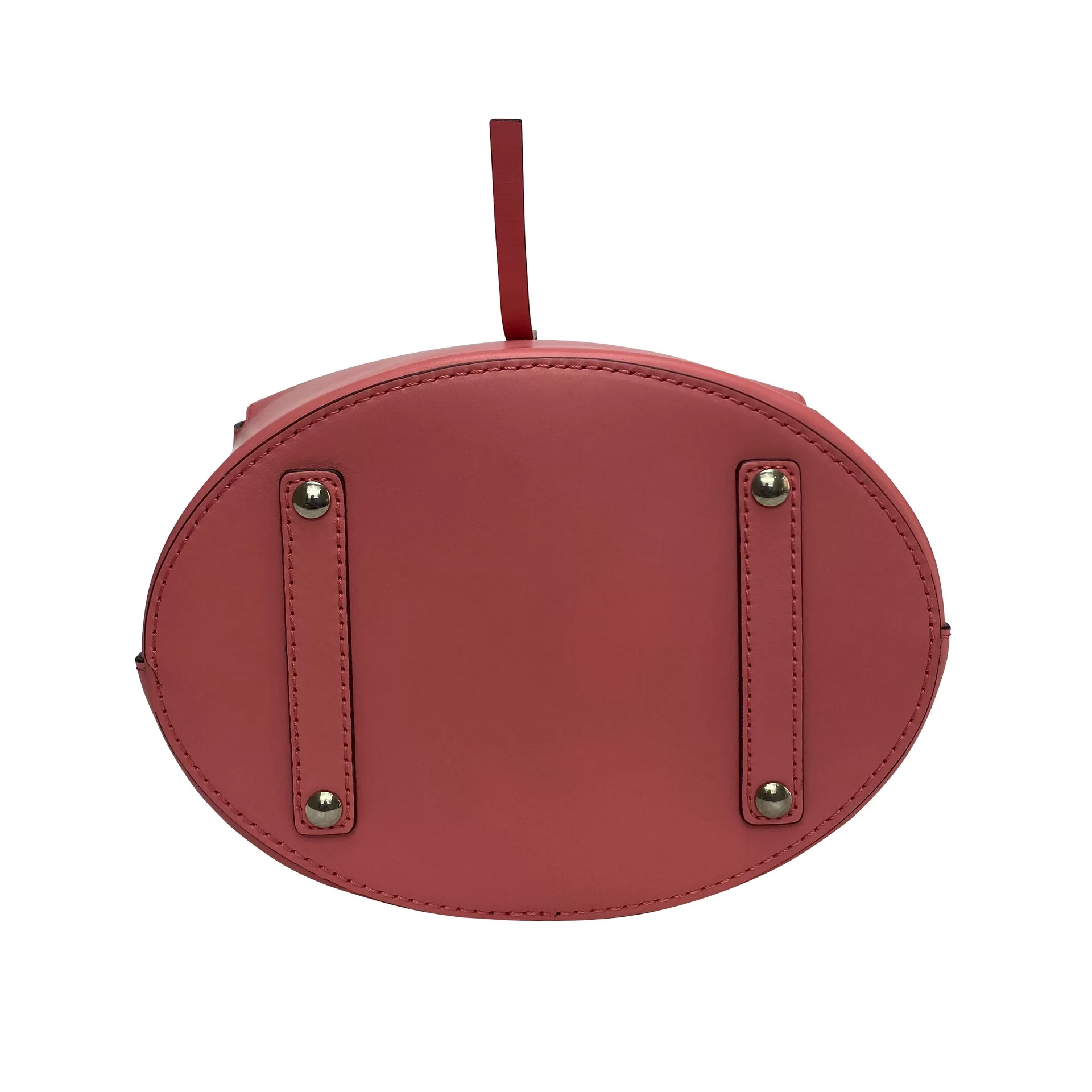 Bolsa Burberry Bucket Couro Rosa