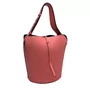 Bolsa Burberry Bucket Couro Rosa