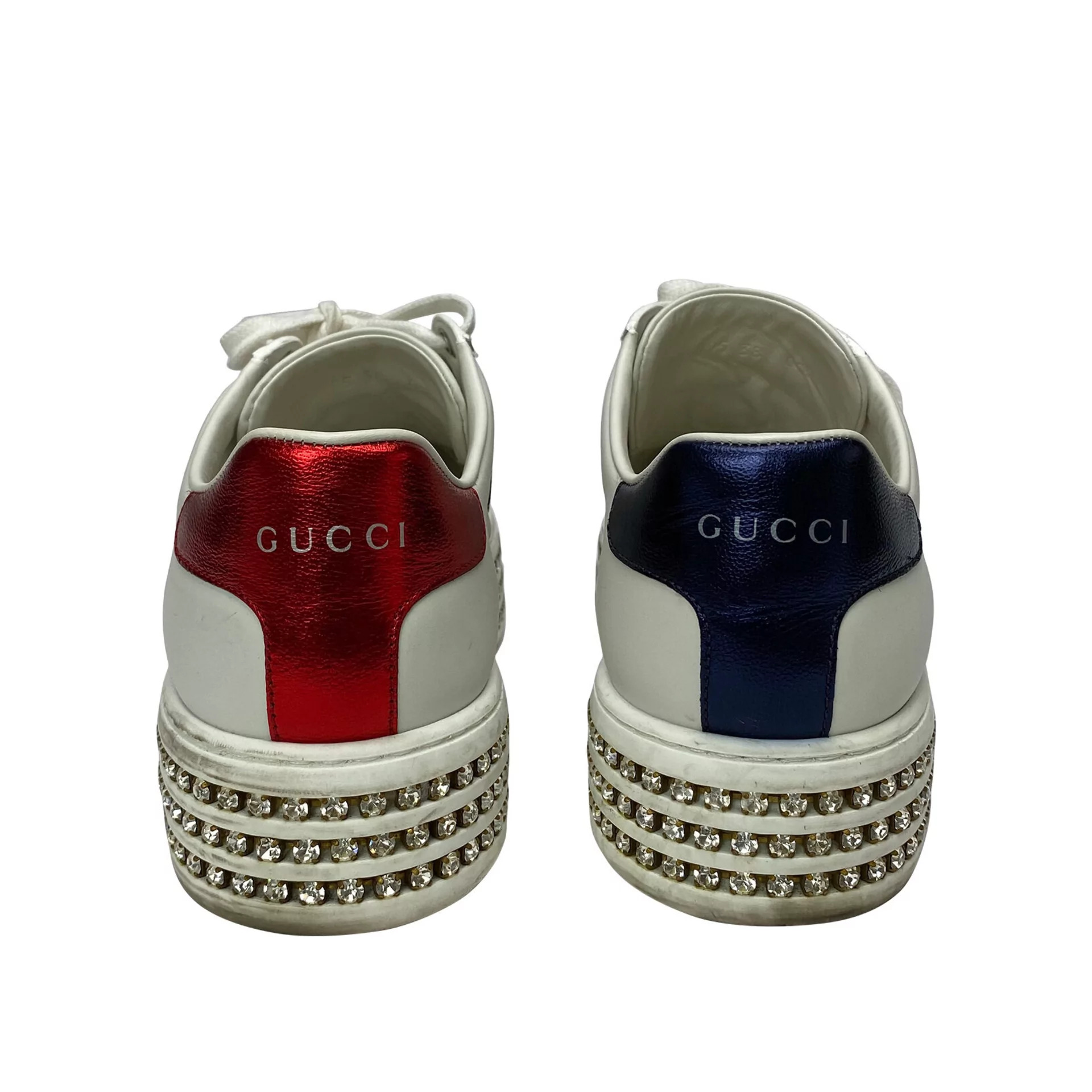 Tênis Gucci Ace com Cristais