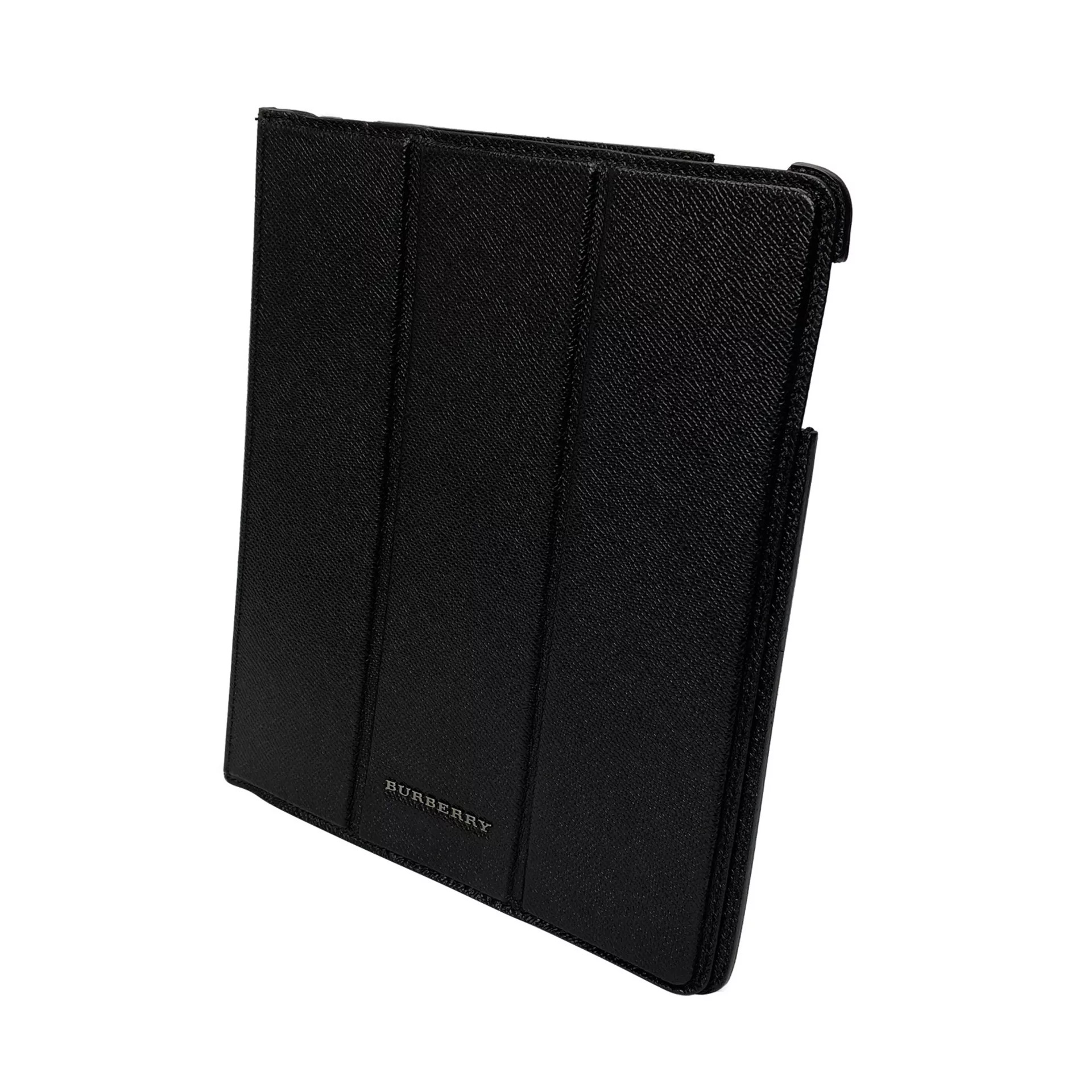 Porta-Ipad Burberry Couro Preto