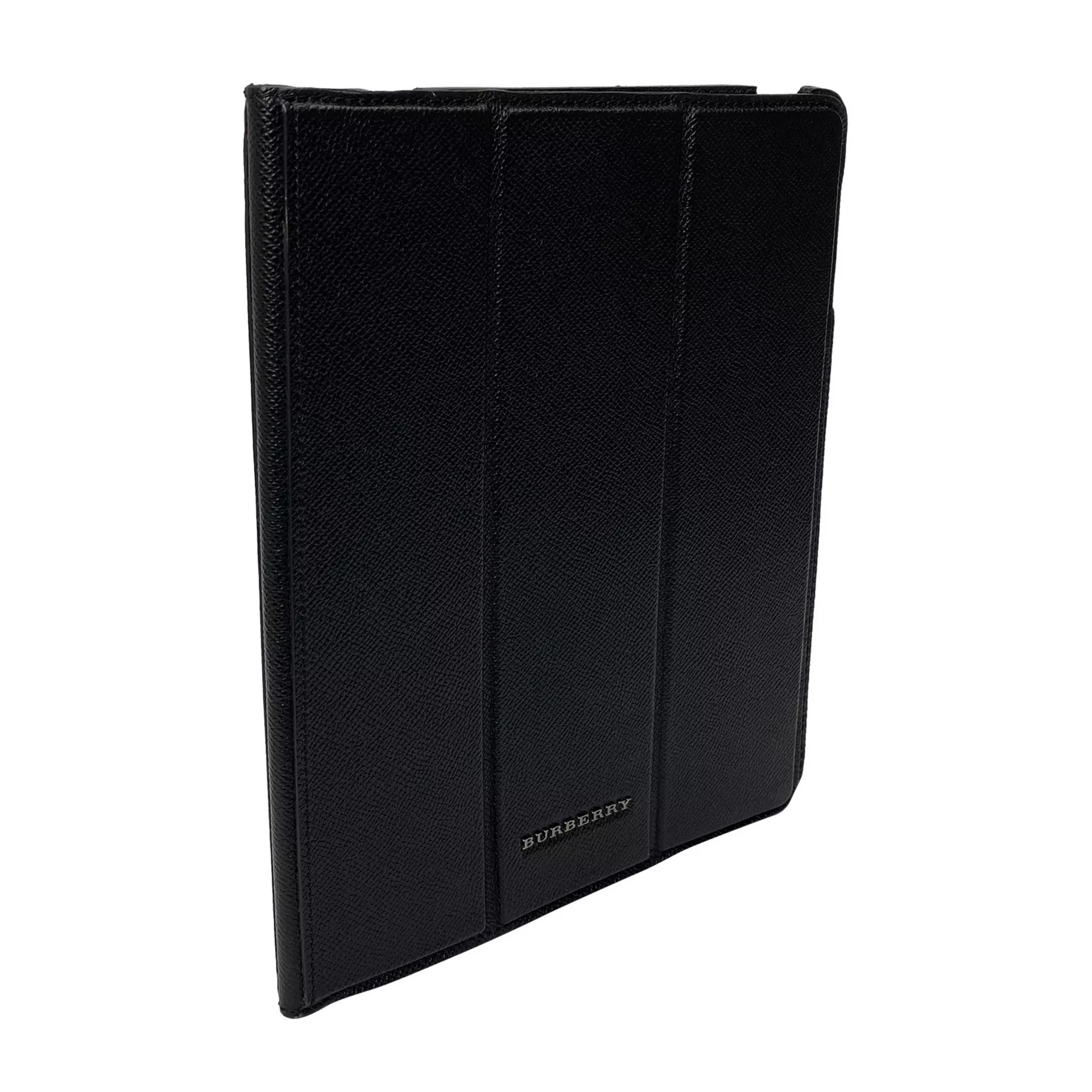 Porta-Ipad Burberry Couro Preto