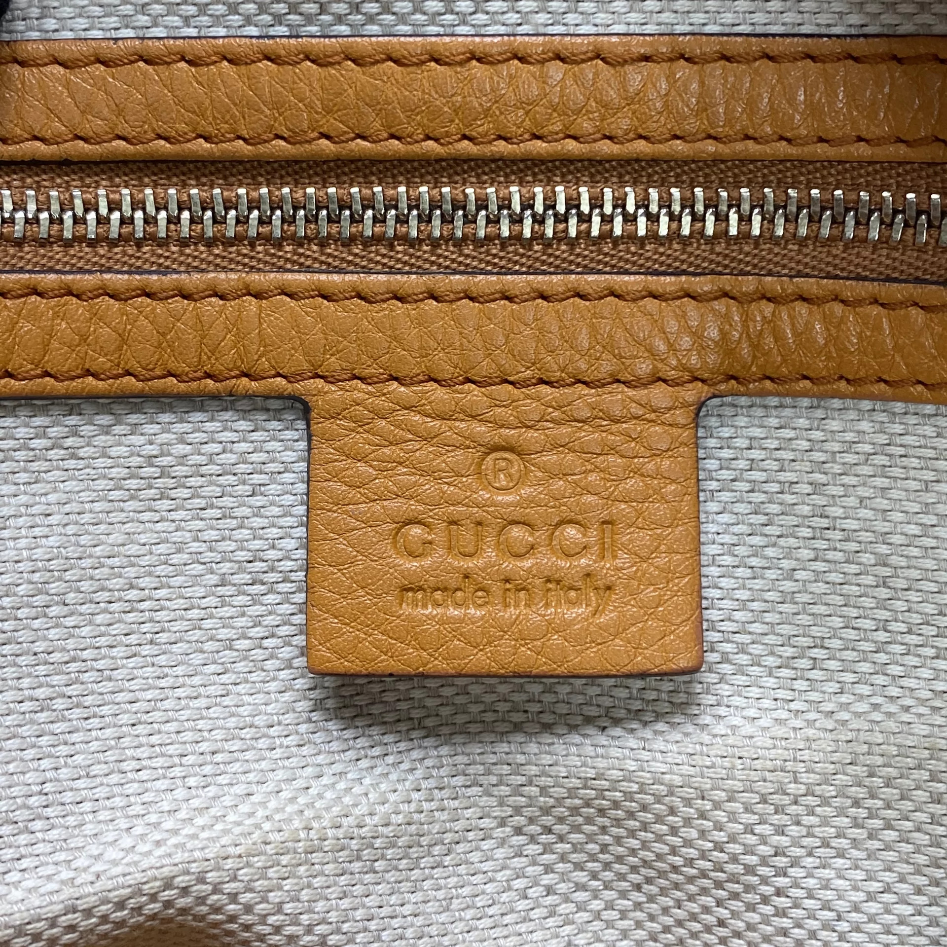 Bolsa Gucci Soho Boston Laranja