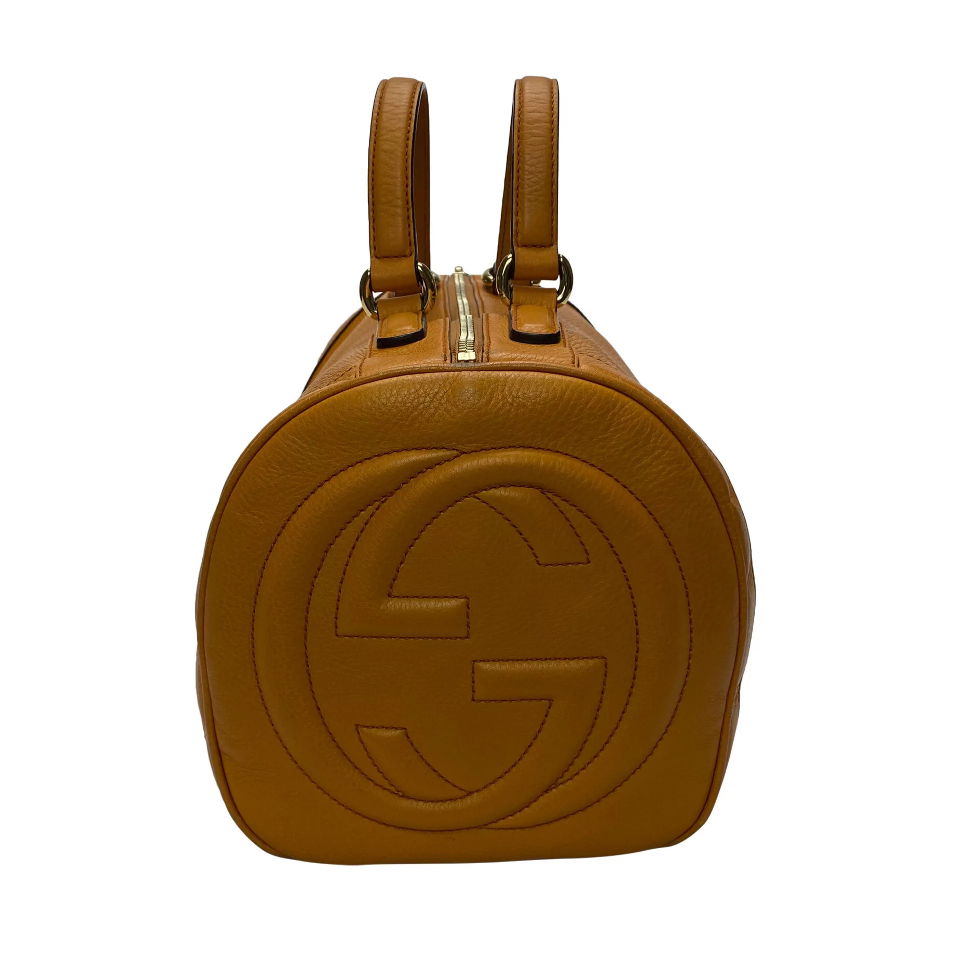 Bolsa Gucci Soho Boston Laranja