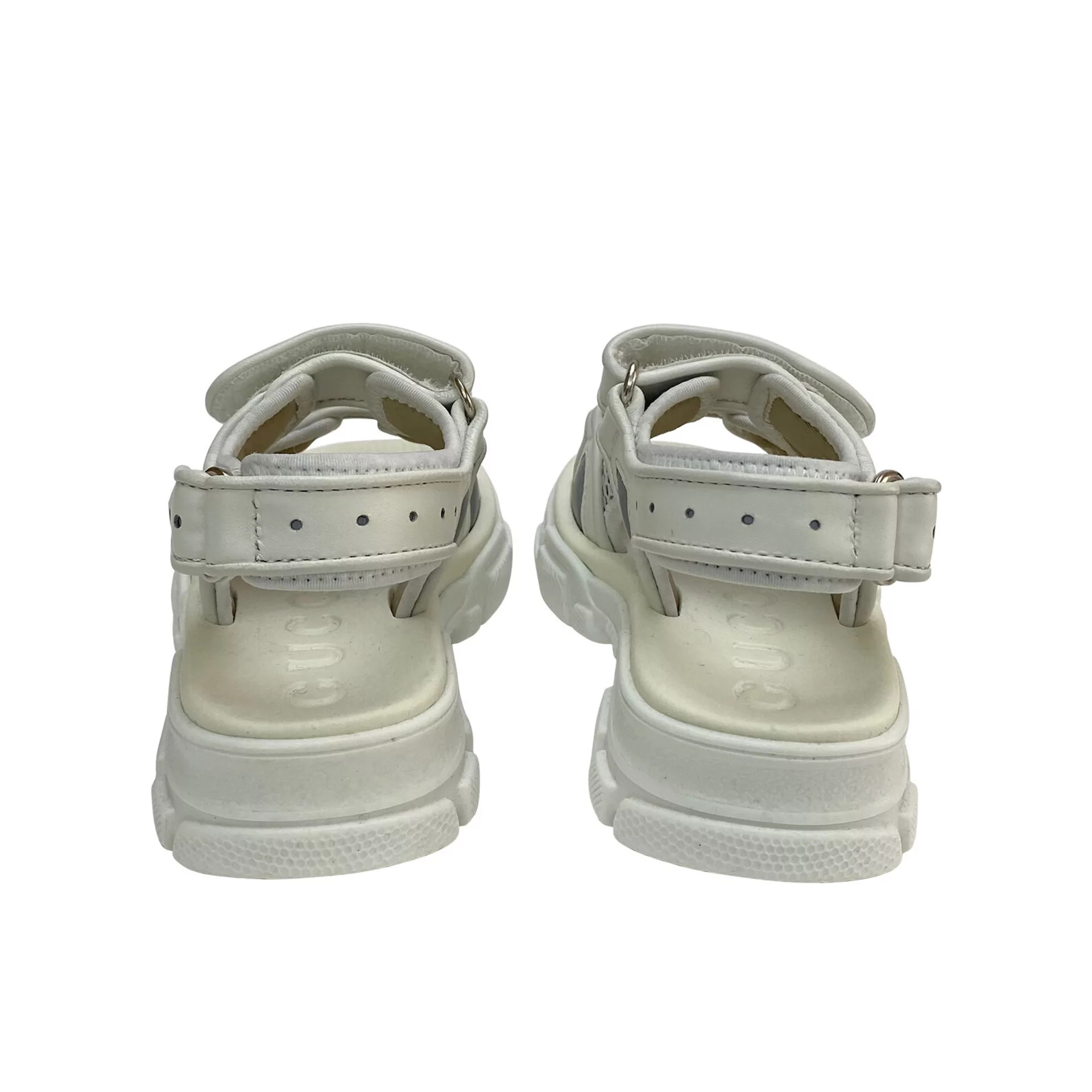 Sandália Gucci Kids Couro Branco