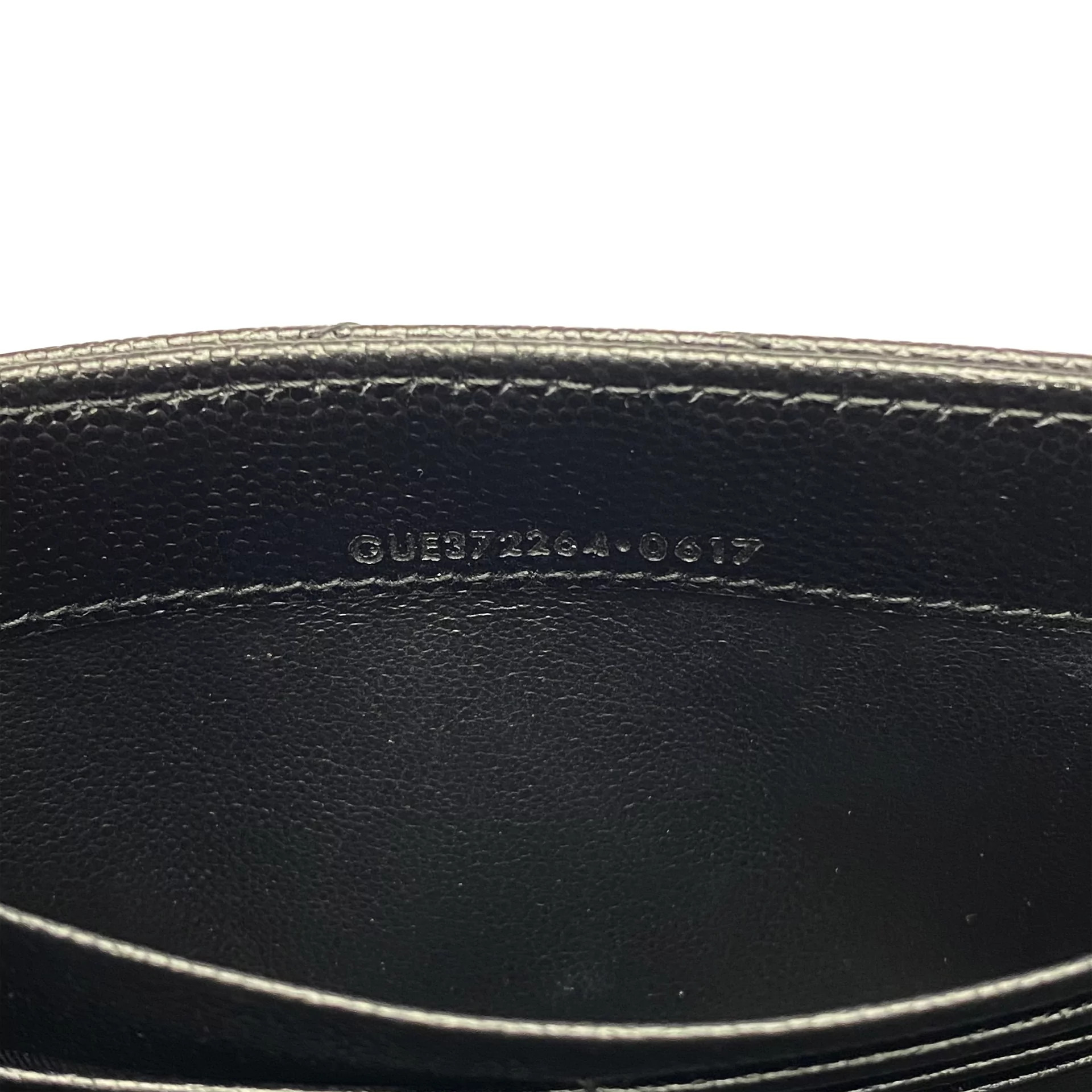 Carteira Saint Laurent Couro Preto