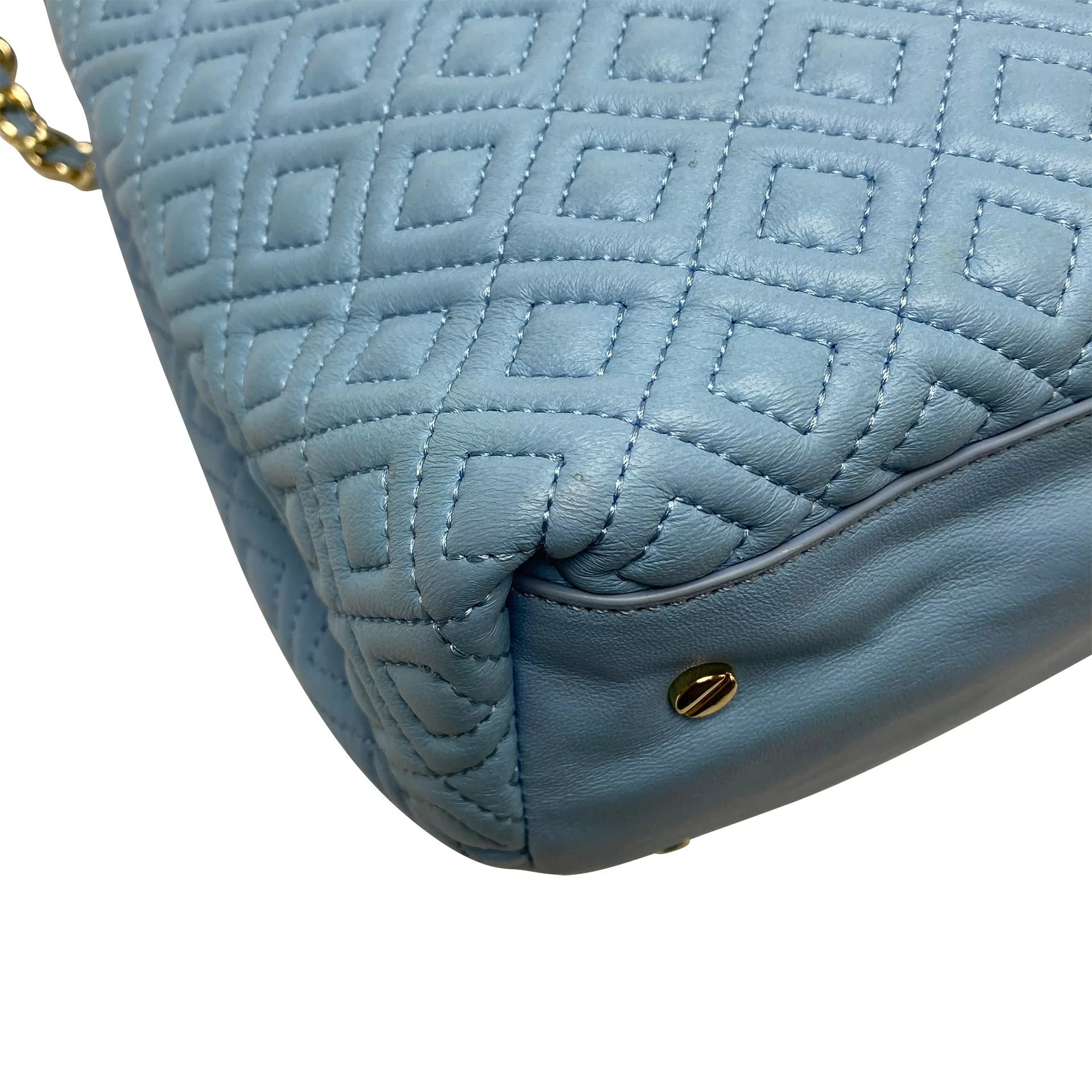 Bolsa Tory Burch Couro Azul