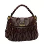 Bolsa Miu Miu Coffer Vinho