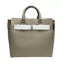 Bolsa Burberry The Medium Couro Cinza