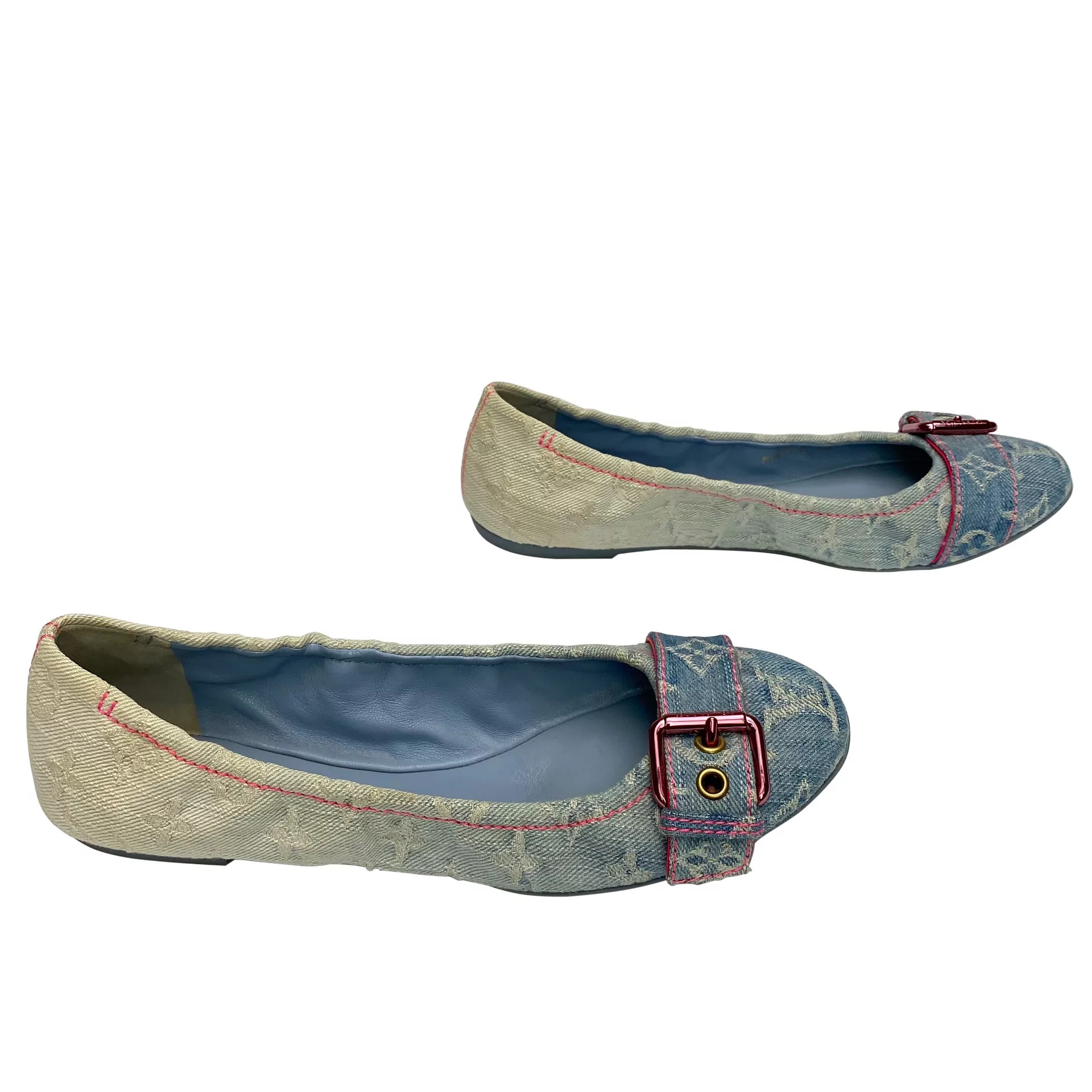 Sapatilha Louis Vuitton Monograma Jeans
