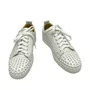 Tênis Christian Louboutin Louis Junior Spikes Branco