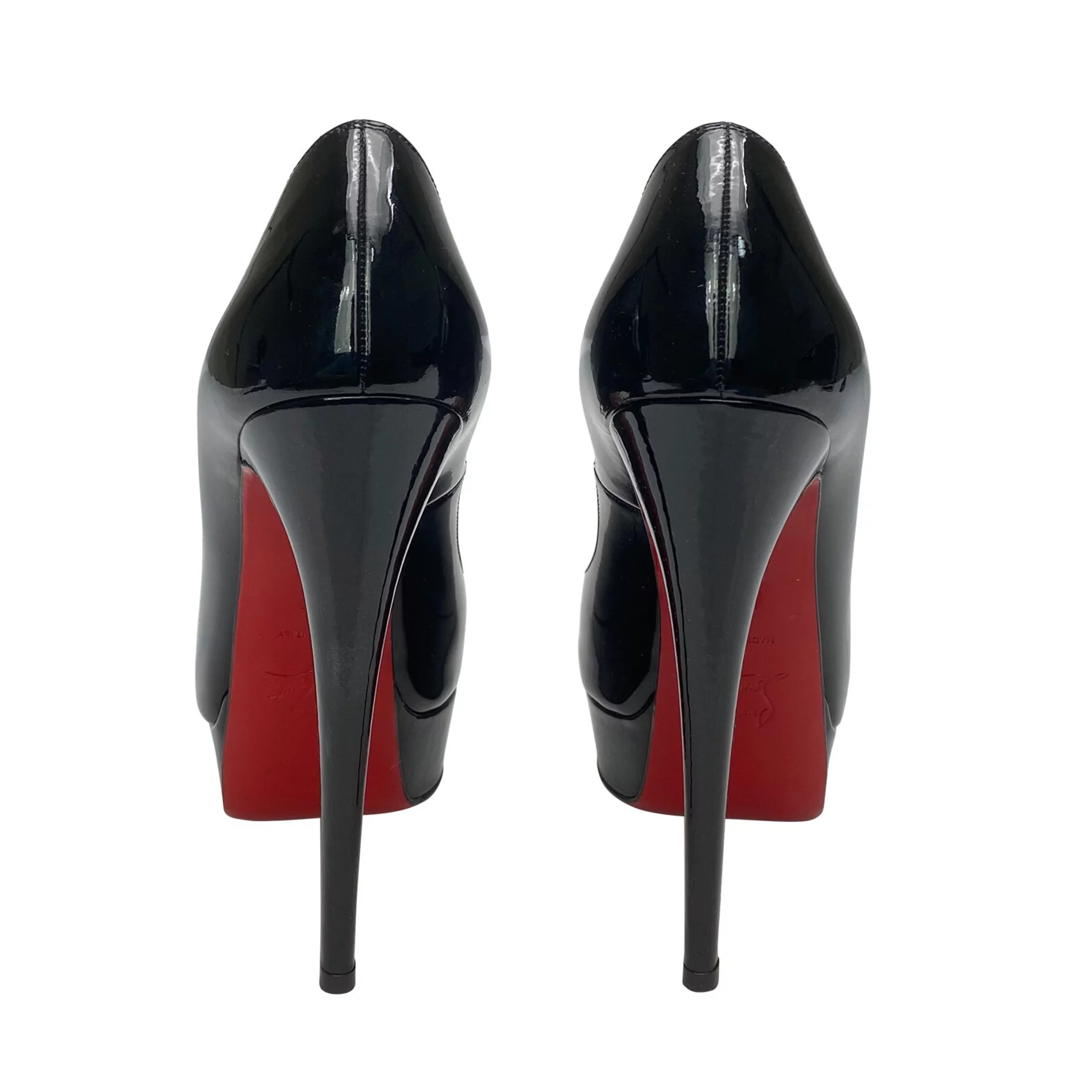 Sapato Christian Louboutin Lady Peep Preto