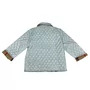 Casaco Burberry Infantil Matelassê Azul