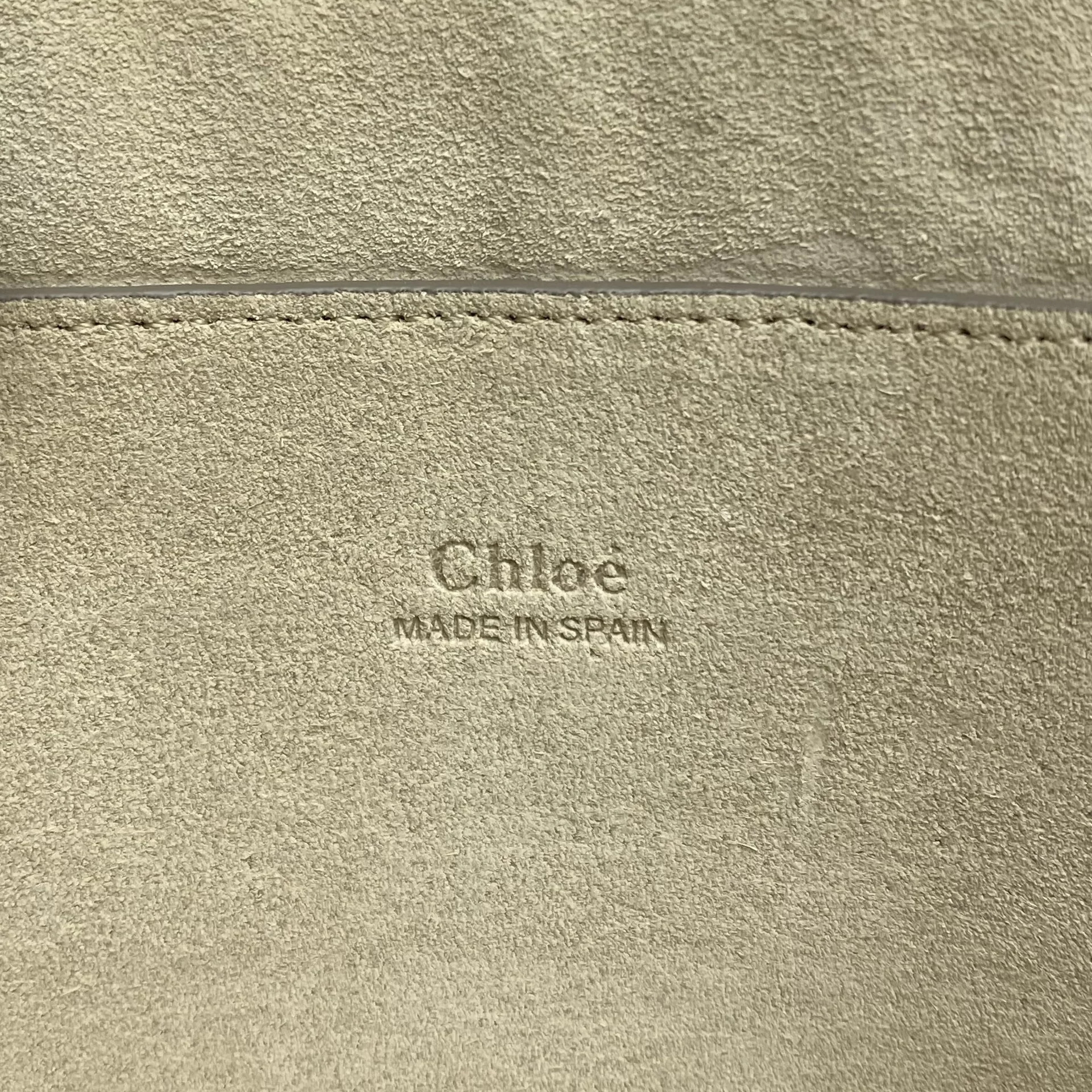 Bolsa Chloé Faye Small Cinza