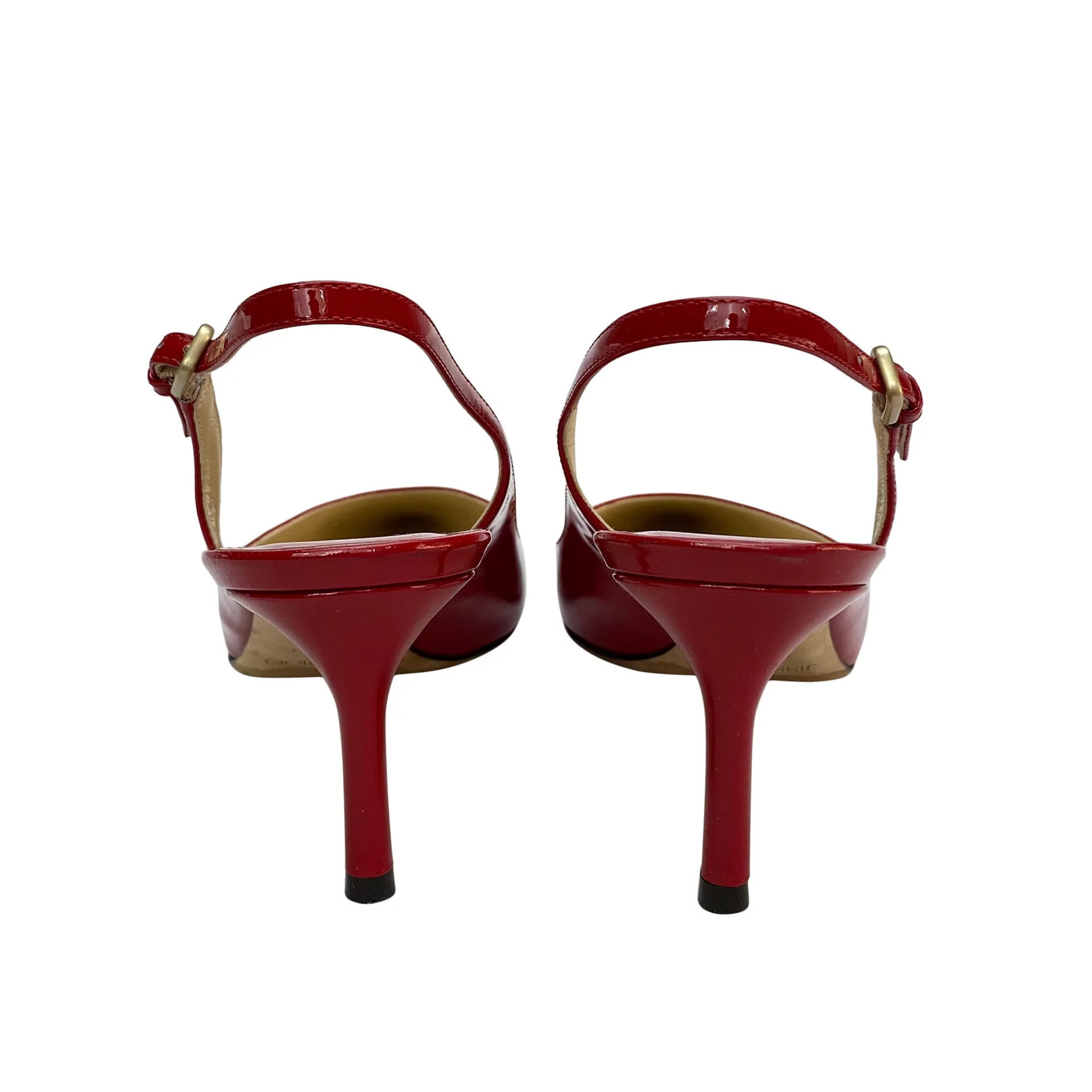 Sapato Jimmy Choo Verniz Vermelho