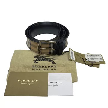 Cinto Burberry Xadrez Tradicional