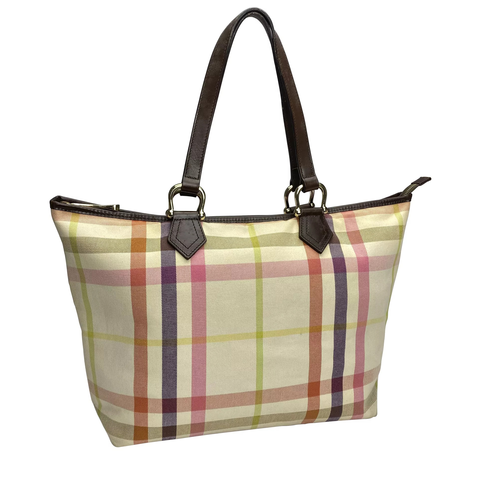 Bolsa Burberry Xadrez Colorido