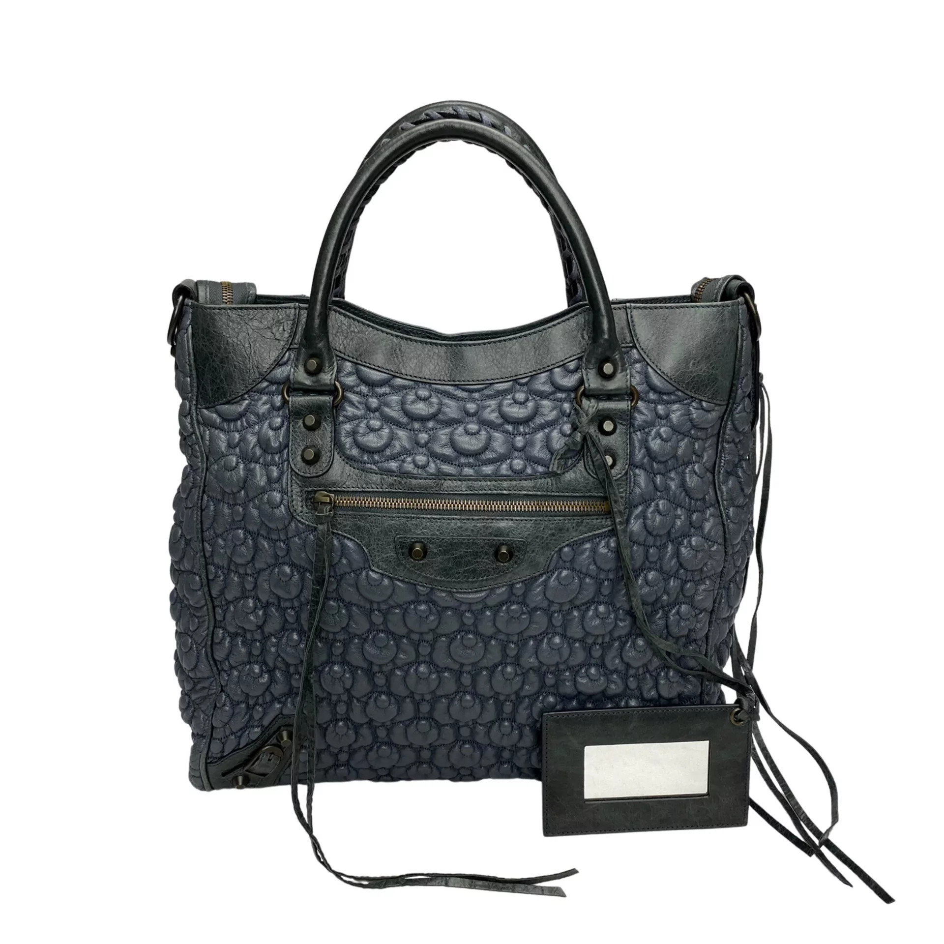 Balenciaga classic town bag ivory anthracite online