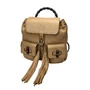 Mochila Gucci Bamboo Couro Bege