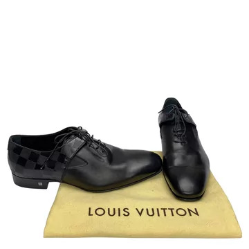 Sapato Louis Vuitton Couro Preto